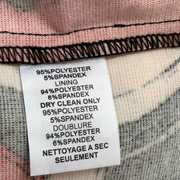 TRINA TURK NWT BRIGHT FLORAL BELL SLEEVES V NECK DRESS SIZE 6 - Picture 4 of 10